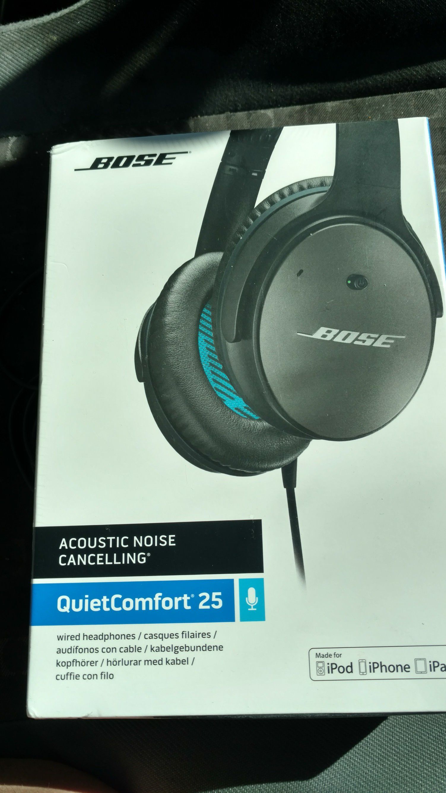Bose quietcomfort 25 made for iPhone