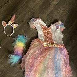 Unicorn Costume Halloween Girls