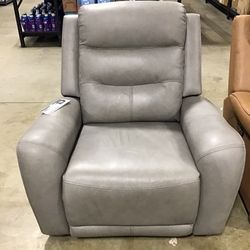 Leather Power Recliner 