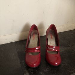 Red Bongo Heels