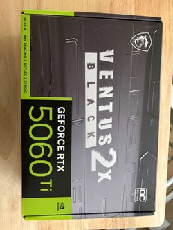 NVIDIA RTX 5060ti 16GB
