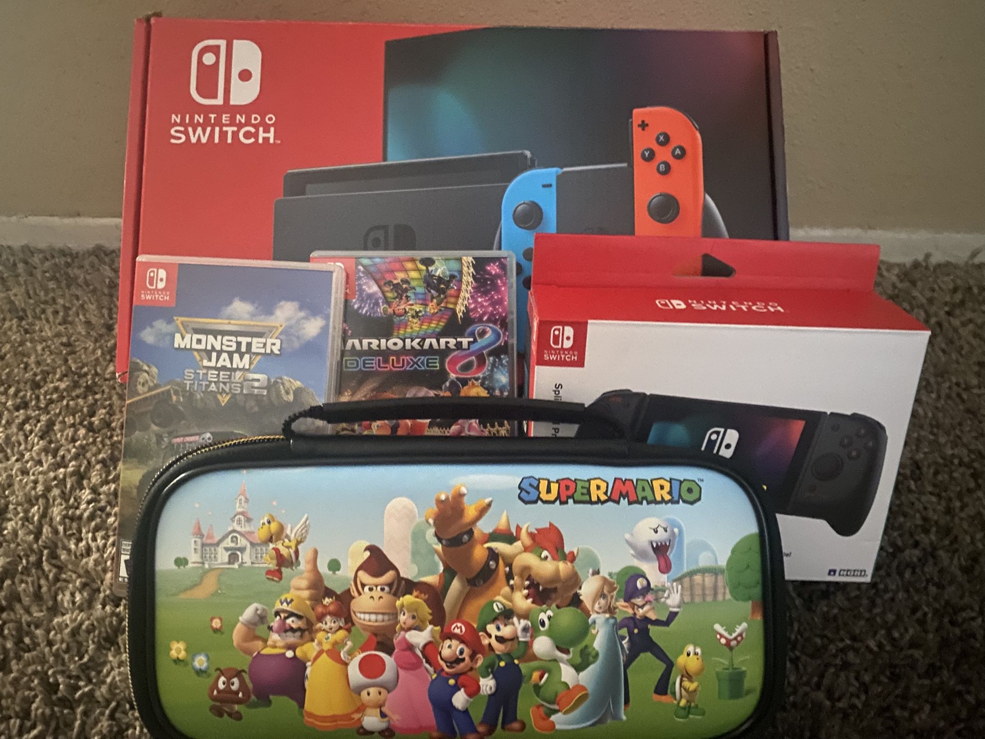 Nintendo Switch w/games & Accessories