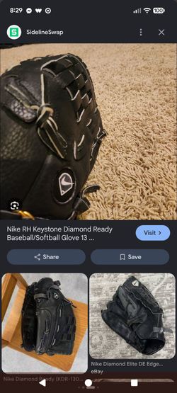 Kid baseball glove