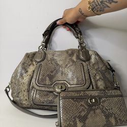 Coach Campbell leather