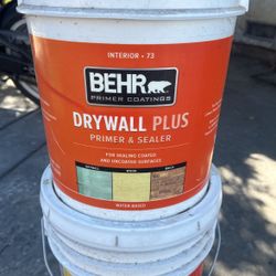 BEHR Primer Coating  Two 5 Gallon New 