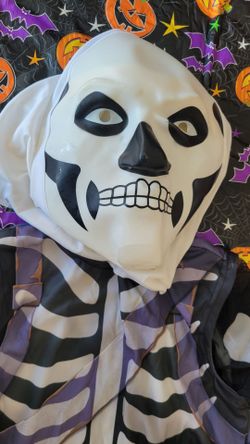 Fortnite Skull Trooper Halloween Costume with Mask