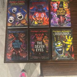 5 Nights A Freddys Books 