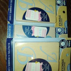 Crafting Stencils Brand New $3 Each !! 