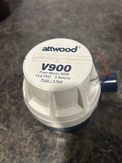 Attwood V900 Bilge Pump Model 4209