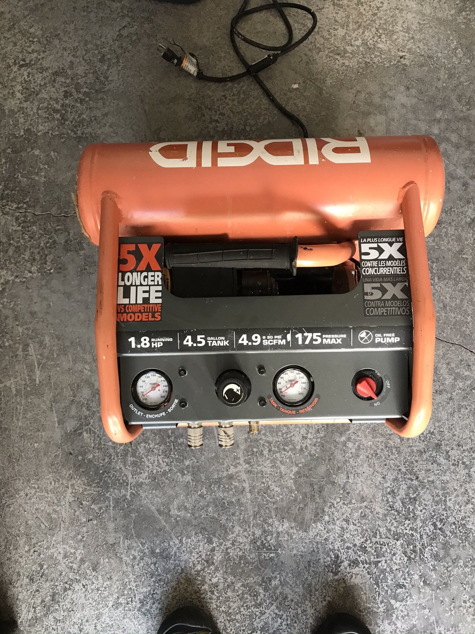 Air Compressor Ridgid
