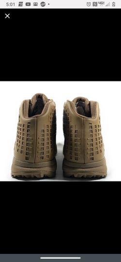 NEW Size 12 Men Under Armour Acquisition Tactical Boots Coyote