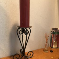 Candle And Holder