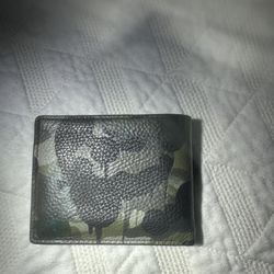 Coach Camo Bifold Wallet