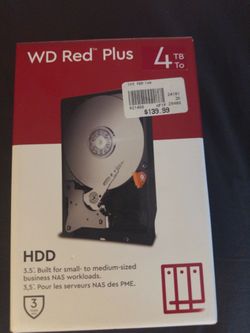 wd red plus 4tb