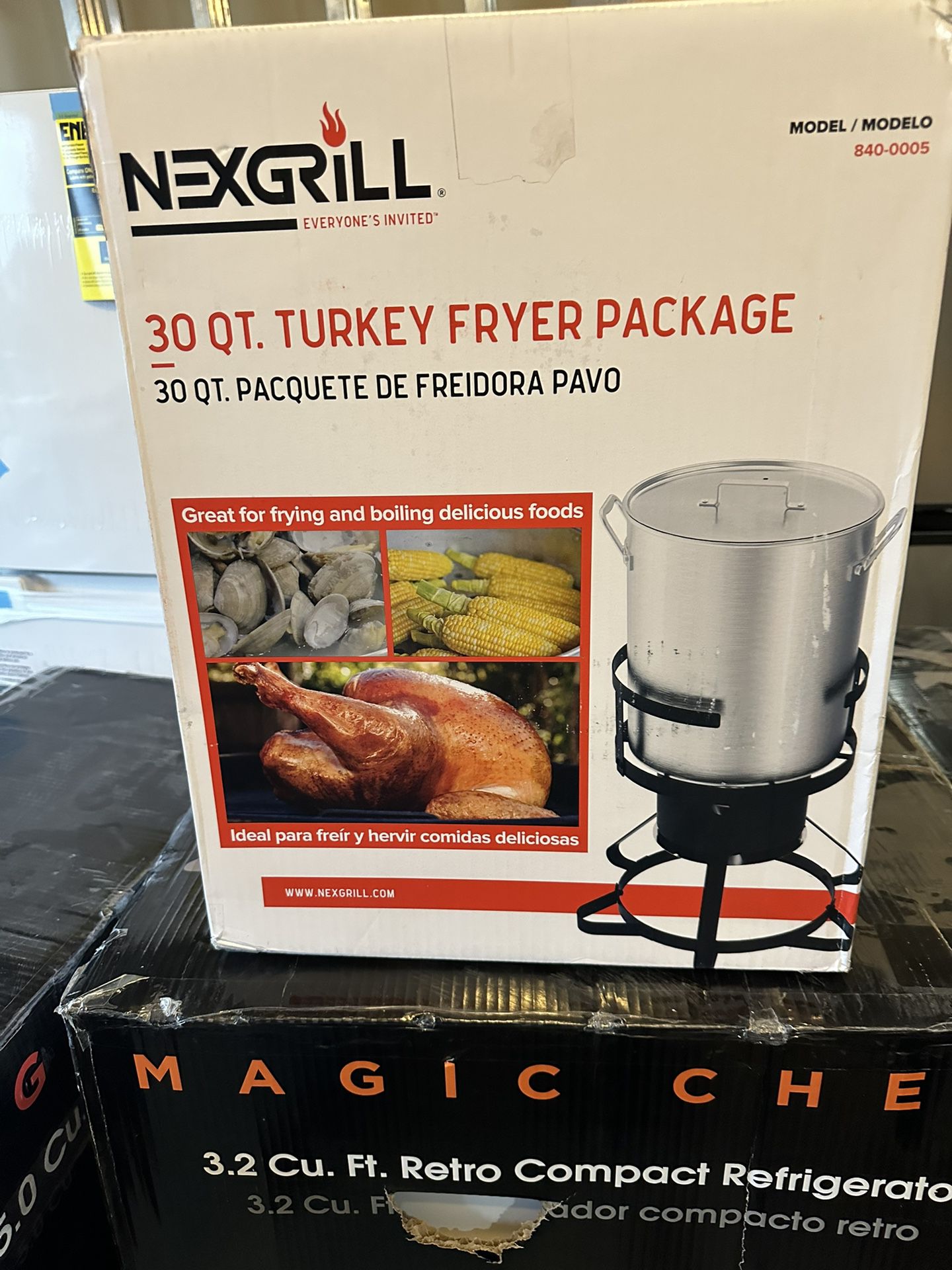 30 Qt. Turkey Fryer Package
