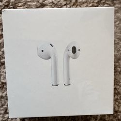 NEW -Sealed AirPods 2nd Generation, with Wireless Charging Case