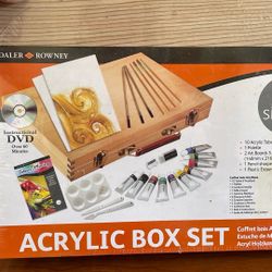 Acrylic box set Unopened