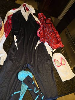 Spiderman costume adult medium to large
