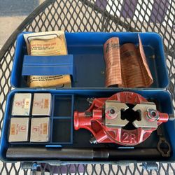 Enco Ratcheting Pipe Threading Kit With Case 1/2” To 1 1/4”