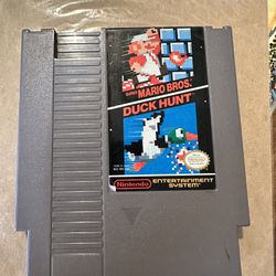 Super Mario Brothers & Duck Hunt - NES Nintendo Game