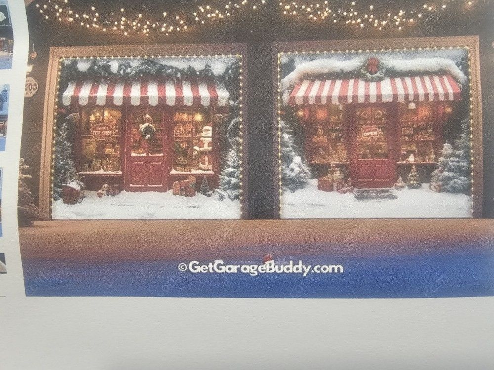 Christmas Garage Door Covers