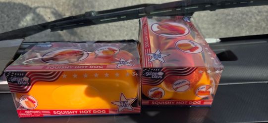 Squishy hot dog