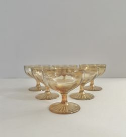 Vintage Coupe Glasses