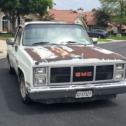 1984 Chevrolet C10 No Smog Gmc 1500 Short Bed Single Cab
