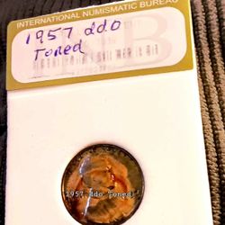 1957 Toned Penny,AUSOM Color S