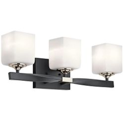 2 Bathroom vanity Lights Black 