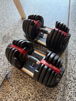 Bowflex SelectTech 552 adjustable dumbbell set – pair of 2.