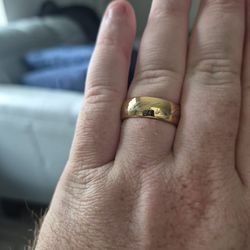 Tungsten Carbide Size 11 Lord Of The Rings Wedding Ring