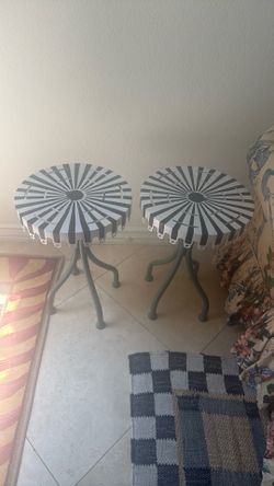 Mackenzie Childs Big Top Stools