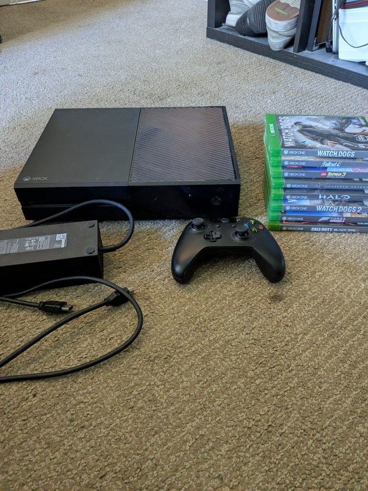 Xbox One 500gb Console With Games