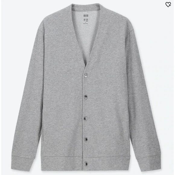 UNIQLO MEN AIRism GRAY CARDIGAN. Size L for Sale in Miami FL OfferUp