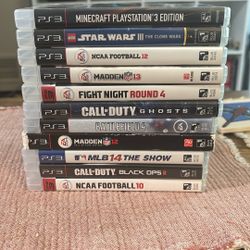 Various PS3 Games