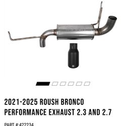 Ford Bronco Roush Exhaust
