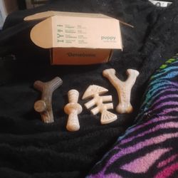 Benebone Teething Flavored Chew Rings For Puppies