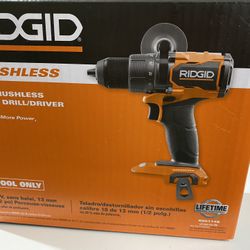 New 18V Brushless Cordless 1/2 in. Drill/Driver 18 volt