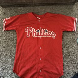 Phillies baseball jersey.