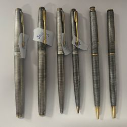 Parker Pens Pencils & Fountain Pens Sterling Silver France 