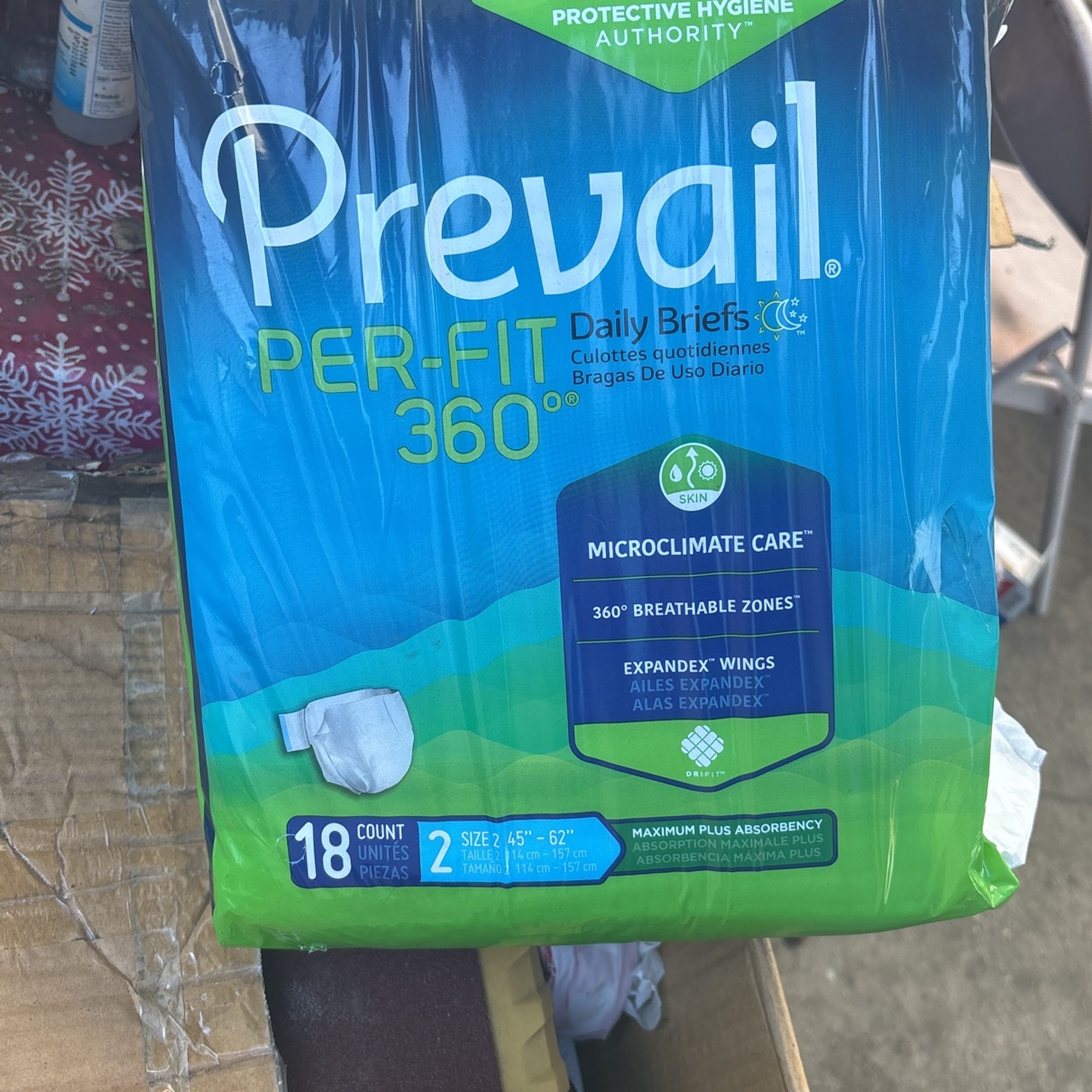 Prevail Daily Breifs 18 Count