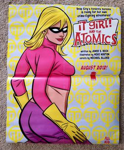 It Girl and the Atomics Poster