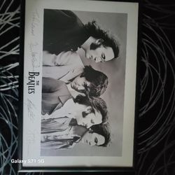 The Beatles Poster From 1991