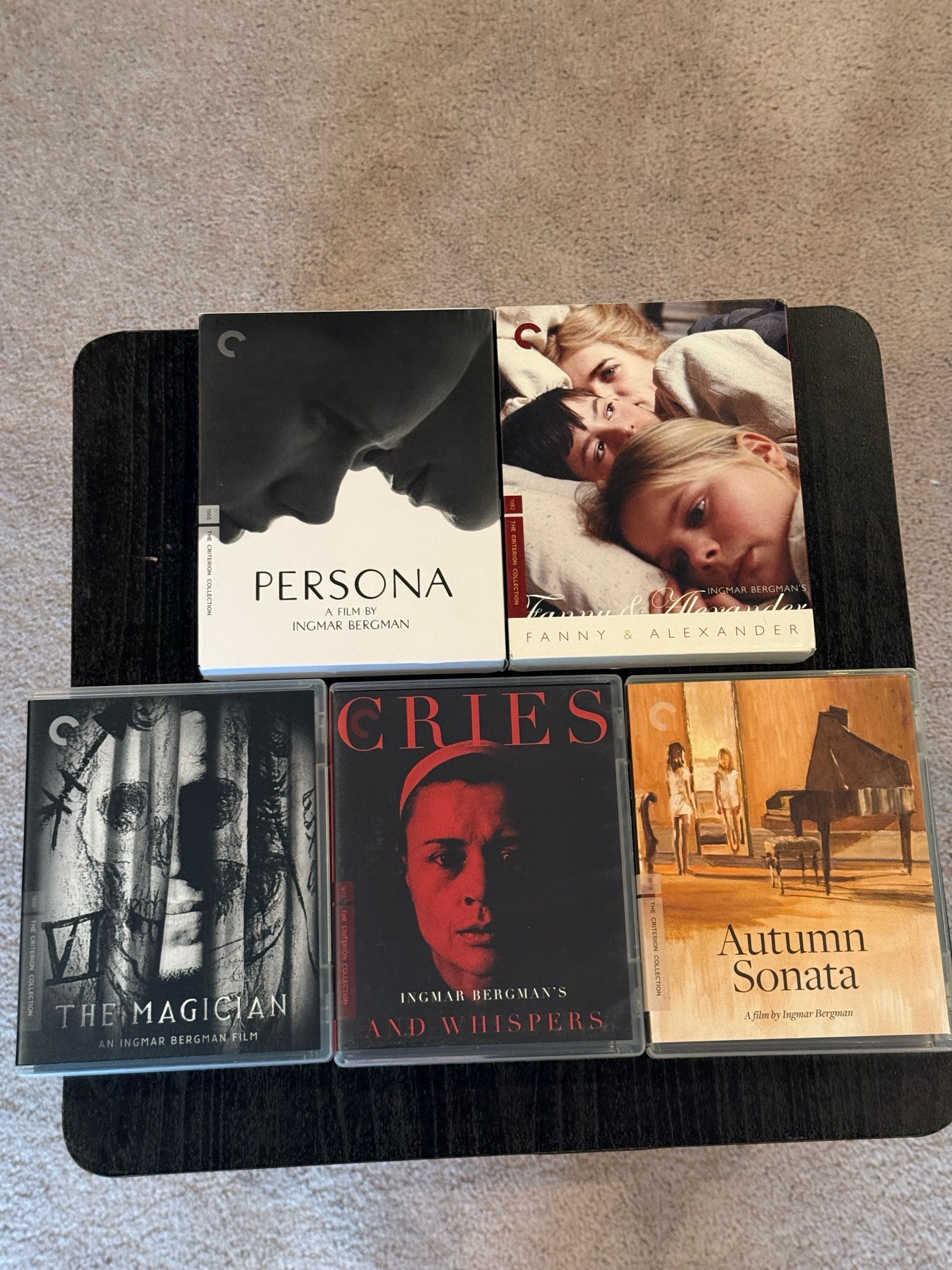 Criterion Collection Blu-ray Bundle - Ingmar Bergman's 5-Film Masterpieces