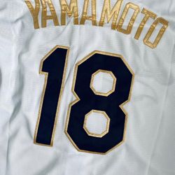 Yamamoto White Gold Black