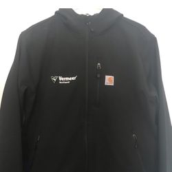 Mens Carhartt Crowley Jacket Sz Large. Rain/wind Repellent 