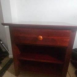 Wooden Night Stand 