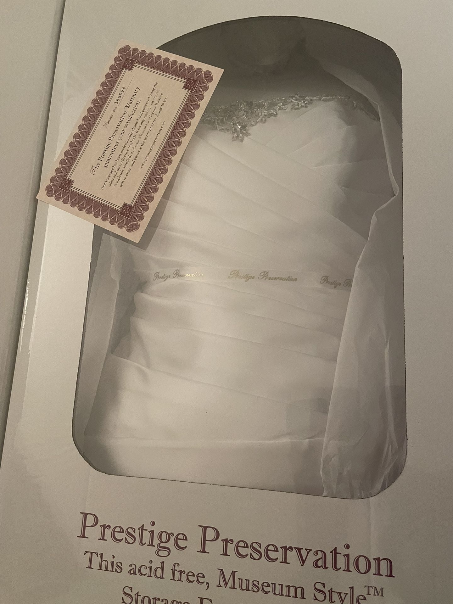 Wedding Dress Size 22 David’s Bridal