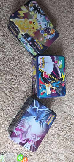 Pokémon Trading Card Game Collector Tins – Set of 3